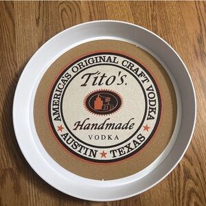Tito's Handmade Vodka Serving Tray